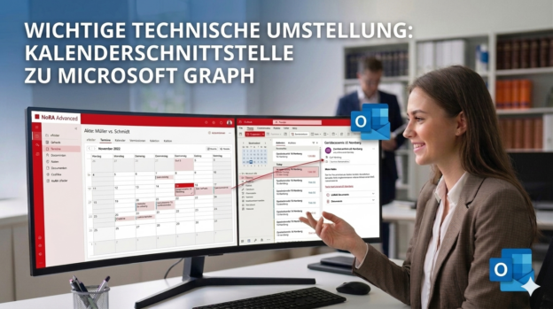 Wichtige technische Umstellung: Kalenderschnittstelle zu Microsoft Graph
