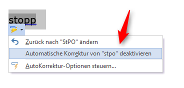 StPO zu stopp